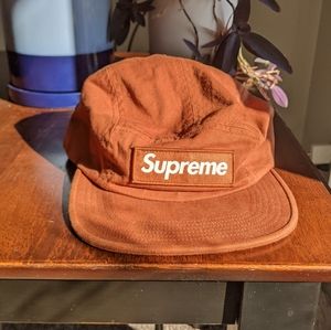 Supreme five panel strap back hat